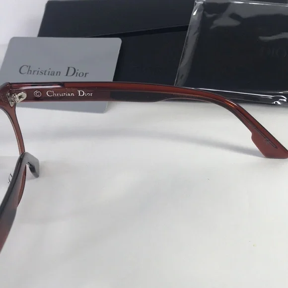 New Authentic Dior Ladies Tortoise Aviator/Pilot Eyeglass Frames DIORCD3